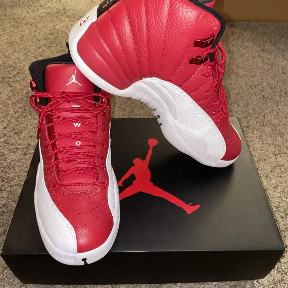 Air Jordan 12 Retro High Gym Red/white Size 10